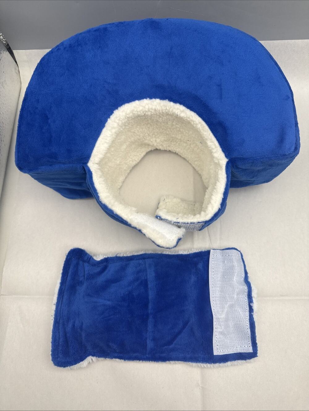 Foot Elevation Pillow Post Surgery Ankle Heel Protector for Pressure Blue-1pc...